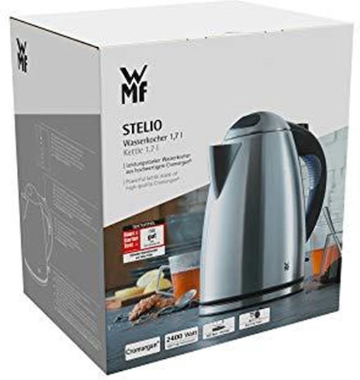 WMF Stelio Fierbător 1.7lt 2400W Argintiu