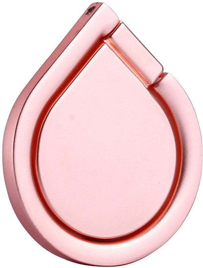 Techsuit Water Drop Ring Holder Κινητού σε Ροζ χρώμα