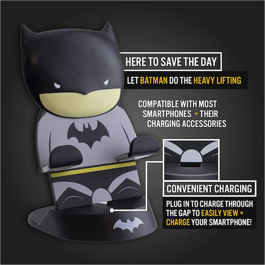 Paladone Batman2 Stand De Birou Pentru Telefon Mobil Negru