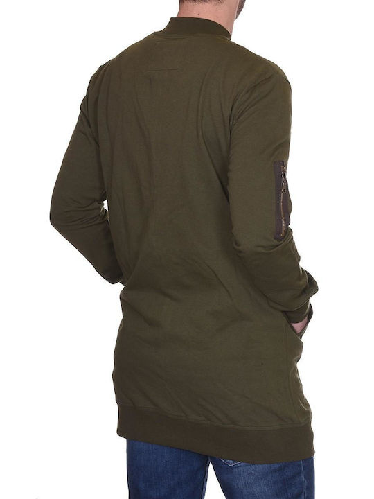 MEN'S KHAKI JACKET PONTE ROSSO 17-1052