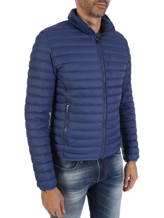 COLMAR JACKE DAUNEN REPUNK RAFFIA BLAU