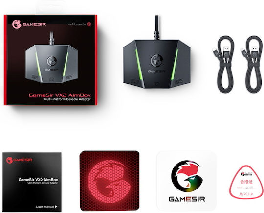 Gamesir VX2 AimBox Hub 3 Porturi cu conexiune USB-A