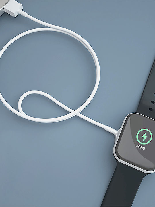 Earldom ET-WC21 Зарядно за Apple Watch Бялς