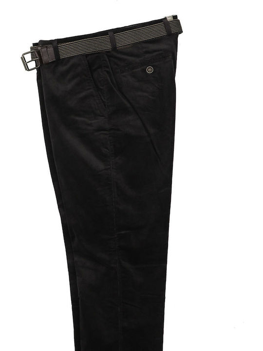 N.Y.TAILORS DARIUS 432 Men's Corduroy Trousers Dark Grey