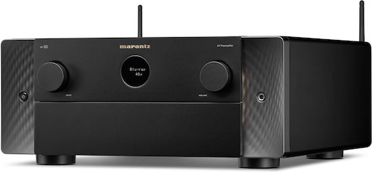 Marantz AV10 Heimkino-Radioverstärker 4K/8K 15.4 Kanäle mit HDR und Dolby Atmos Schwarz