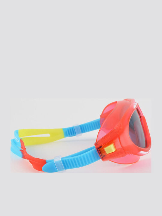 Speedo Biofuse Rift Kid's Mask Γυαλιά Κολύμβησης Παιδικά Κόκκινα