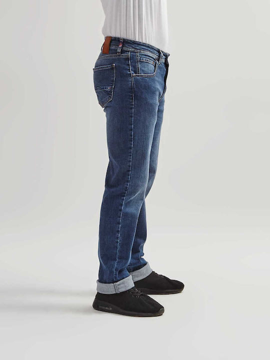 Men's Denim Pants Regular Fit Unipol 624-S23 MΠΛE