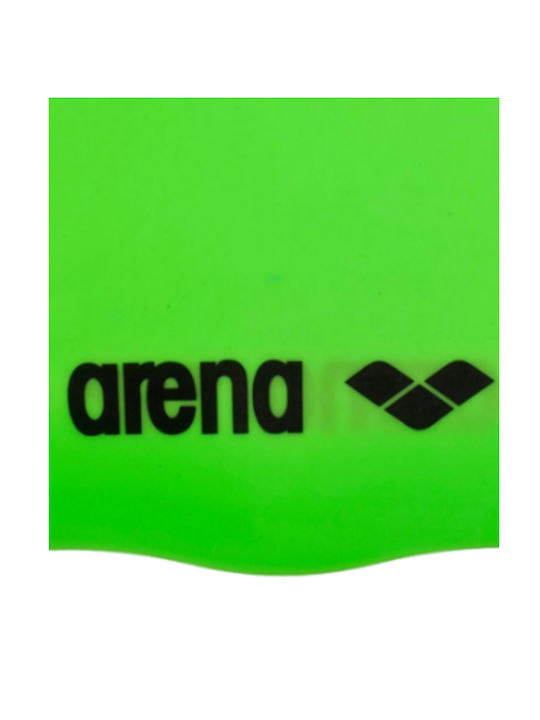 Arena Classic Σκουφάκι Κολύμβησης Ενηλίκων από Σιλικόνη Πράσινο