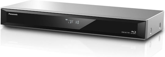 Panasonic Blu-Ray Player DMR-BCT765AG Built-In WiFi with Blu-Ray/DVD Recording Capability and USB Media Player Silver