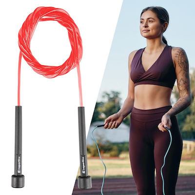 inSPORTline PVC Jump Rope Red 2.75m