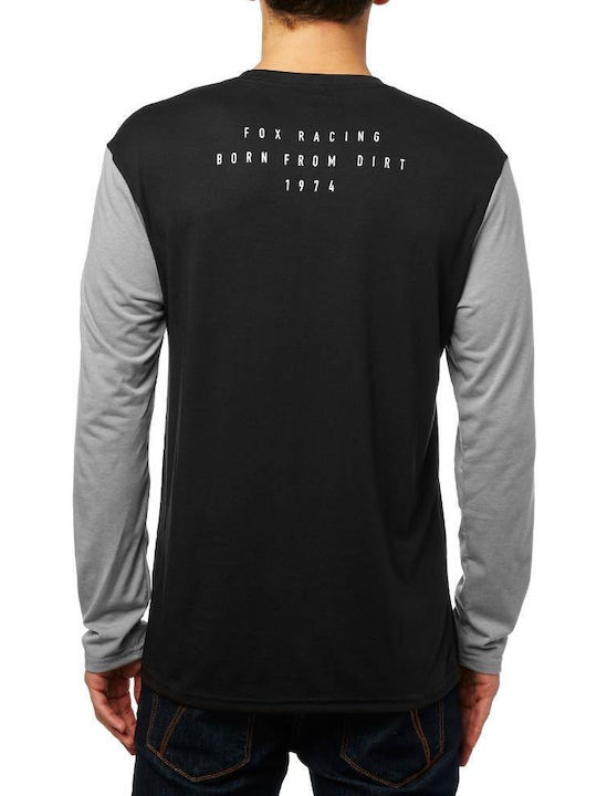 SWEATSHIRT CONTENDED LS TECH TEE SCHWARZ | FOX