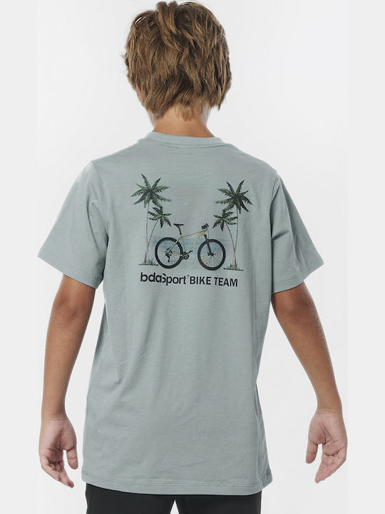 Kinder-T-Shirt Gray