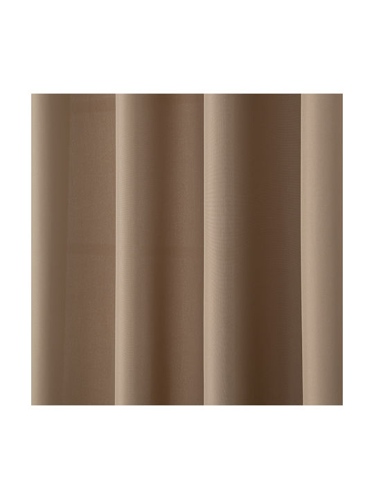 Beauty Home Перде с Копчета Effect 8443 Бежово 140x270см