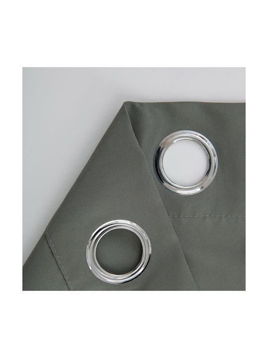 Beauty Home Vorhang mit Grommet Effekt 8443 Anthrazit 140x270cm