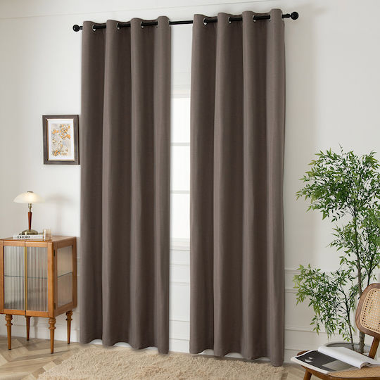 Beauty Home Glare 8444 Συσκότισης με Τρουκς 140x270εκ. Beauty Home Glare 8444 Συσκότισης με Τρουκς 140x270εκ.