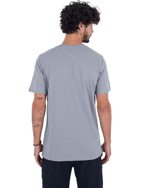 Hurley Evd Jungle Men's Short Sleeve T-shirt Gray