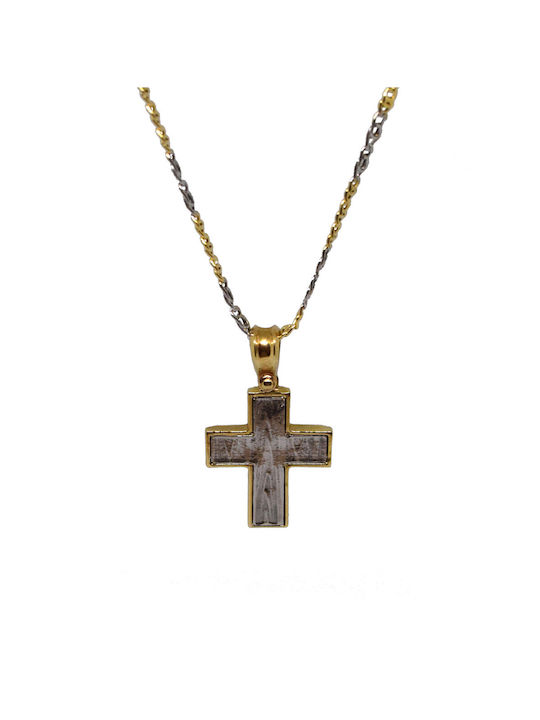 Kreuz der Taufe Gold 14 Karat