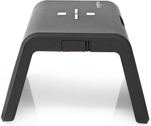 Nedis Ceas De Masă Digital Led Din Plastic Cu Ceas Deșteptător Și Încărcare Wireless Negru WCACQ30BK