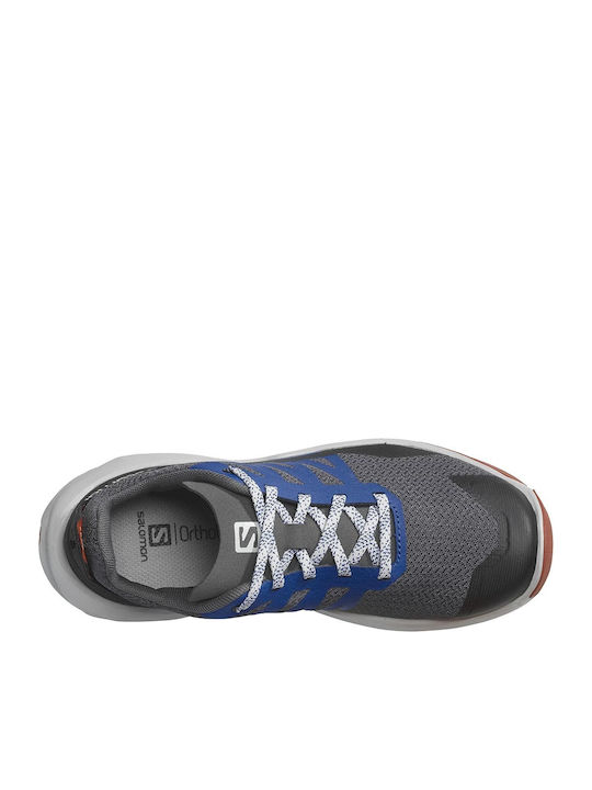 Patrol Kids Sports Shoes Running with Laces Gray