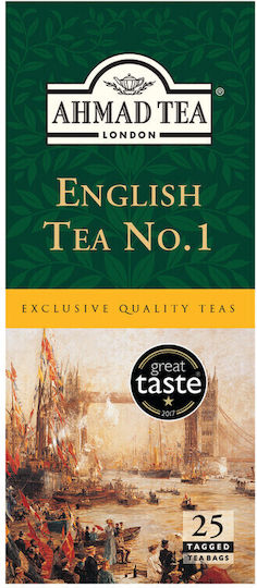 Ahmad Tea Μαύρο Τσάι English Tea No1 25 Φακελάκια 50gr