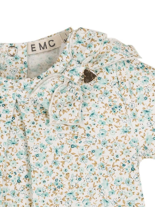 T-Shirt mit Blumen EMC BX1950 Girl