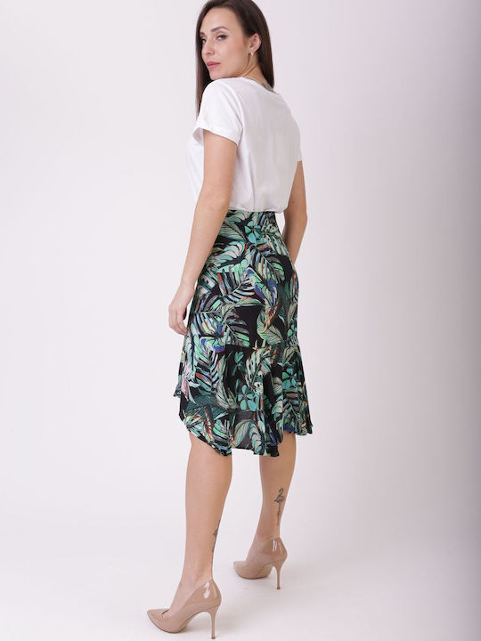 Mexx Full print skirt Green