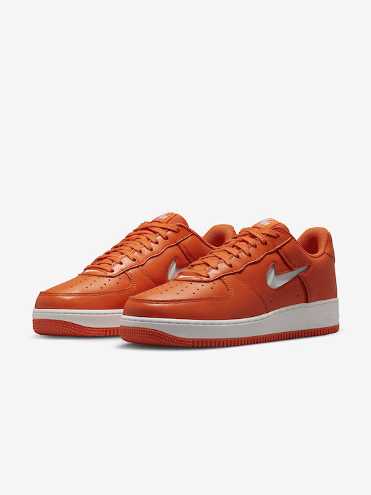 Nike Air Force 1 Low Retro Unisex Sneakers Πορτοκαλί