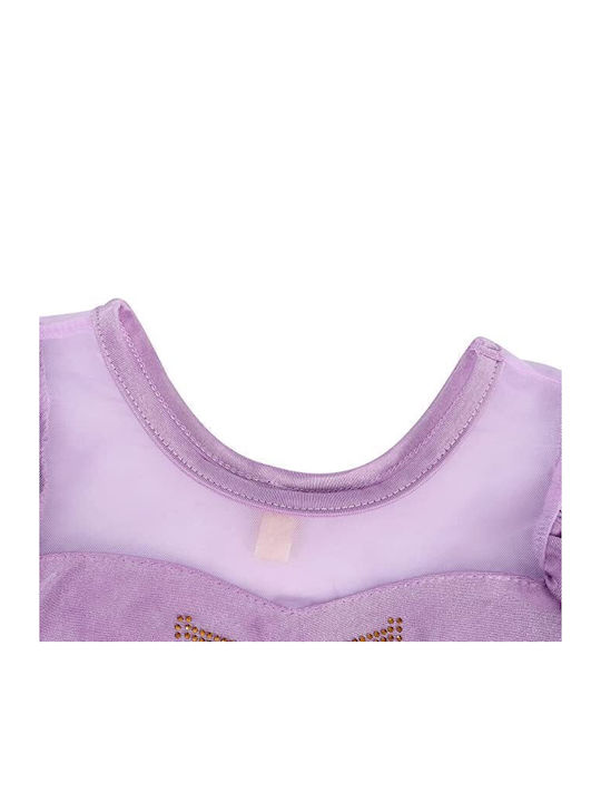 Princess Rapunzel swimsuit for kids - Purple