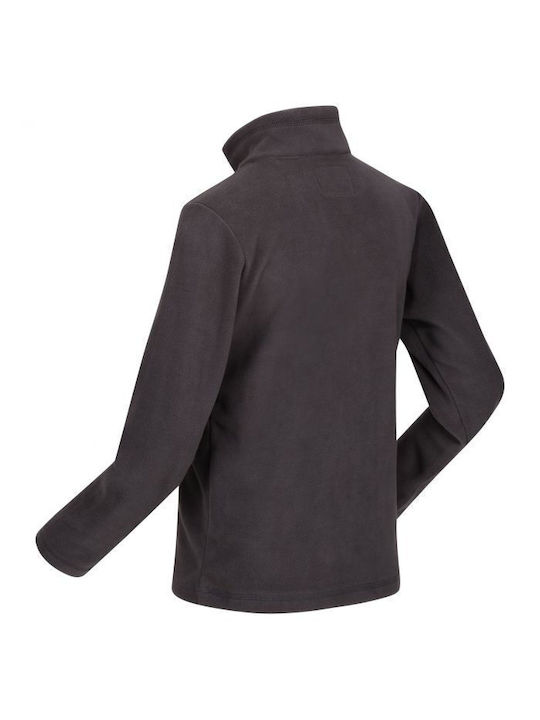 FLEECE REGATTA pentru copii Hotshot Lightweight Half Zip Dark Grey pentru copii