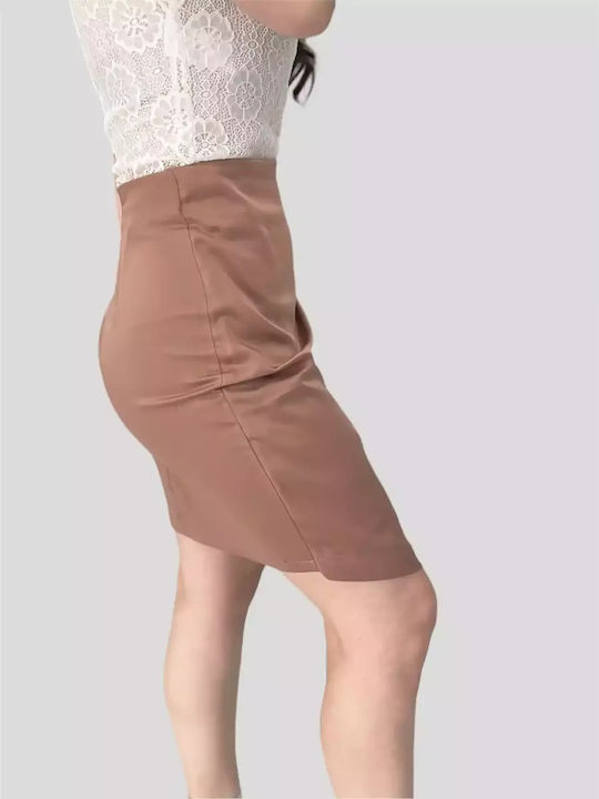 Mini Skirt Camel