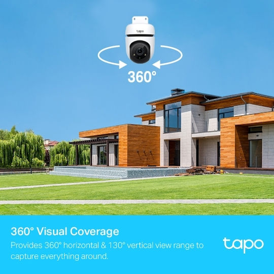 TP-LINK Tapo C500 v1 IP Surveillance Camera Wi-Fi Full HD 1080p Waterproof with Two-Way Communication