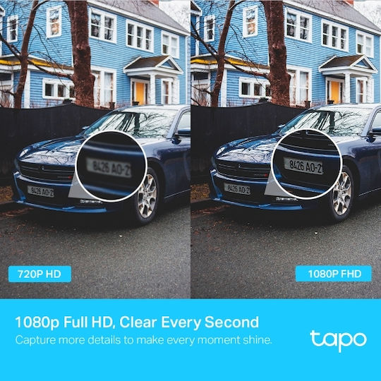 TP-LINK Tapo C500 v1 IP Surveillance Camera Wi-Fi Full HD 1080p Waterproof with Two-Way Communication