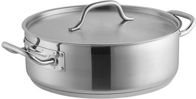 GTSA Stainless Steel Pressure Cooker Capacity 19lt with Diameter 40cm and Height 15cm.