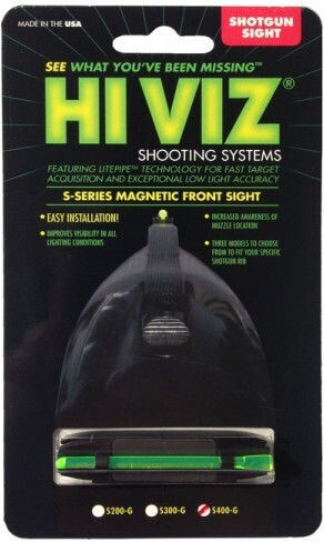 Hiviz HI-VIZ Fiber Optic Gun Sight Magnetic Green