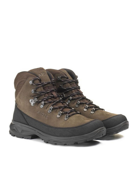 Aigle Bakke Αδιάβροχα Μποτάκια Κυνηγιού Gore-Tex Dark Brown
