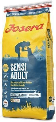 Josera Sensi Adult 15kg Hrană uscată fără Gluten pentru Câini Adulți cu și cu Rață