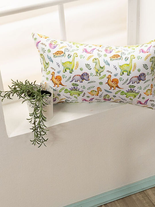 Teoran Pernă Decorativă Pentru Copii Dino Multicolor 45x45cm