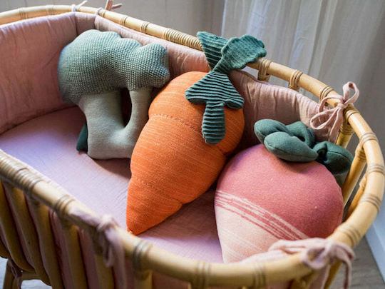 Lorena Canals Kids Decorative Pillow Brucy The Broccoli Green 35x35cm
