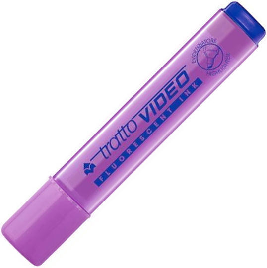 Tratto Video Highlighter 5mm Purple