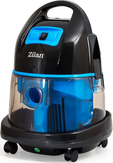 Zilan Staubsauger Flüssigkeiten / Feststoffe 2000W mit Kunststoff Behälter 8Es