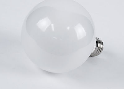 GloboStar LED Lampen für Fassung E27 und Form G95 Warmes Weiß 1410lm 1Stück