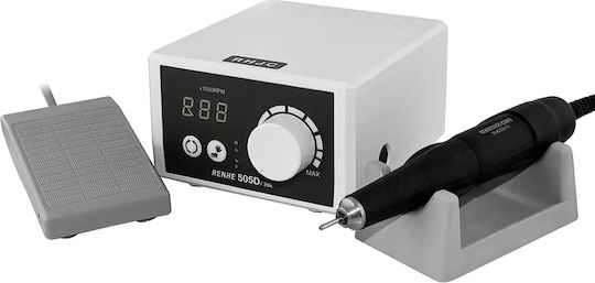 Mixcoco Renhe 505D Τροχός Νυχιών Ρεύματος 80W Λευκός με 38000 Στροφές ανά Λεπτό