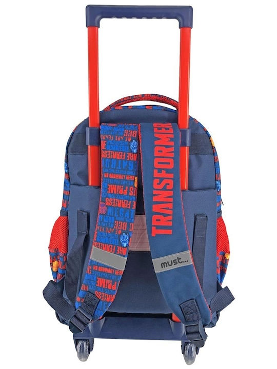 Must Transformers Unlease Your Inner Hero School Bag Trolley Elementary, Elementary in Blue color