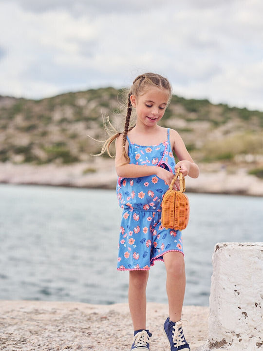 Kids' Fabric Jumpsuit Shorts/Bermudas Blue