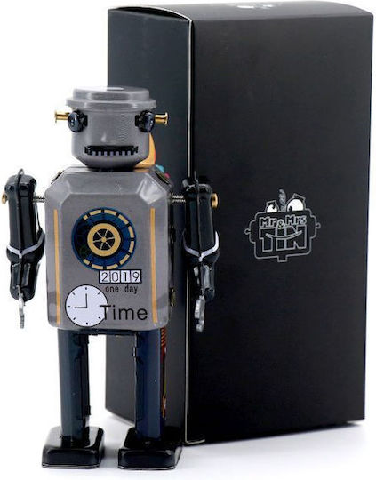 Mr & Mrs Tin Вятърна Играчка Timebot Вятърно Роботче За 5+ Години (Различни Дизайни)