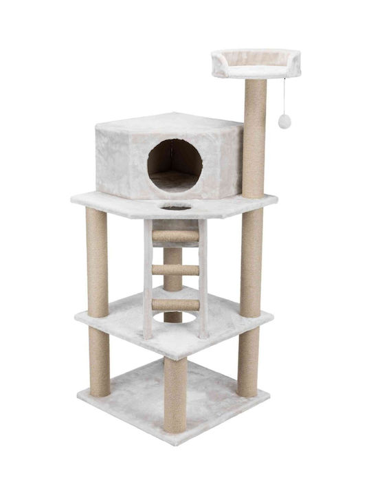 Trixie Marlena Cat Scratching Post Cat Tree In Gray Colour 60x60x151 cm