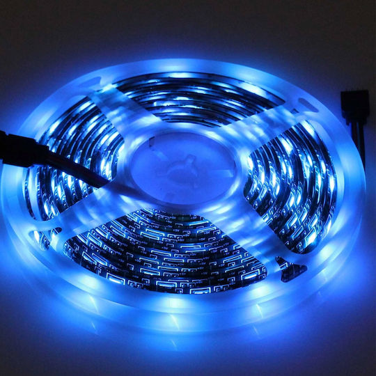 Factory Водоустойчива LED Лента RZ-0001 USB 5V RGB Светлина 2м Тип SMD5050 с Захранване & Дистанционно управление