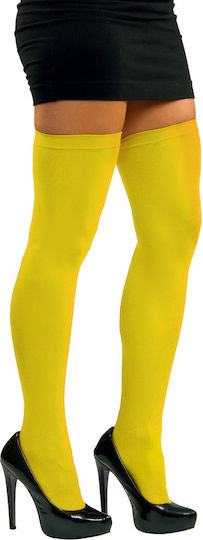 Socks/Tights for Carnival in Yellow color