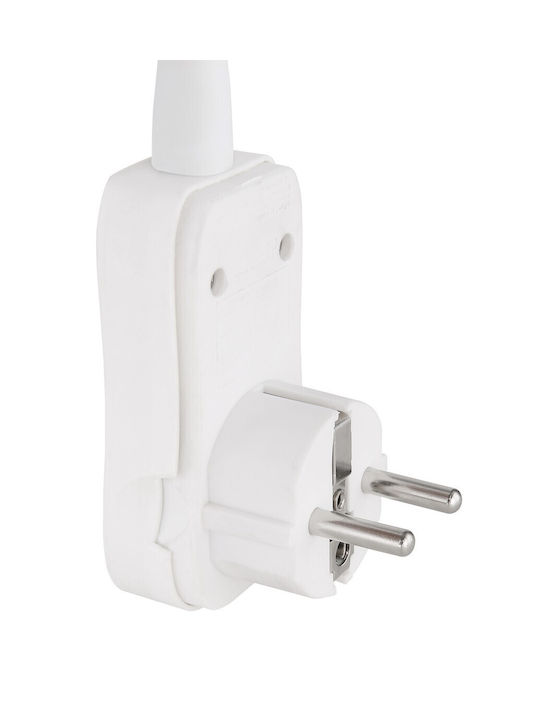 Globo Lighting Robby Classic Lamp Wall with Socket GU10 and Switch White 5.5x43cm