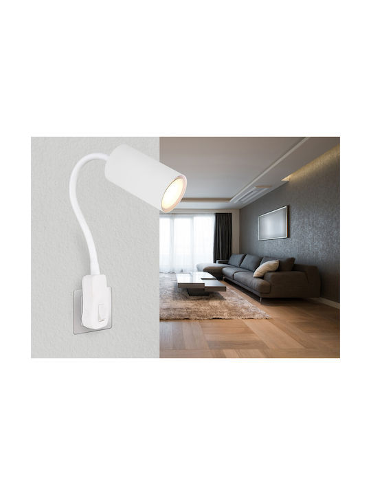Globo Lighting Robby Lamp Wall White 5.5x43cm